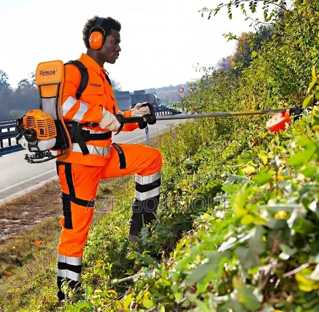 Débrousailleuse À Dos Avec 5 Lames Et Moteur À 2 Temps