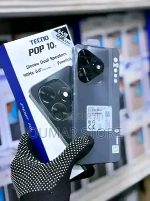 Nouveau Tecno Pop 10 128 GB Argenté