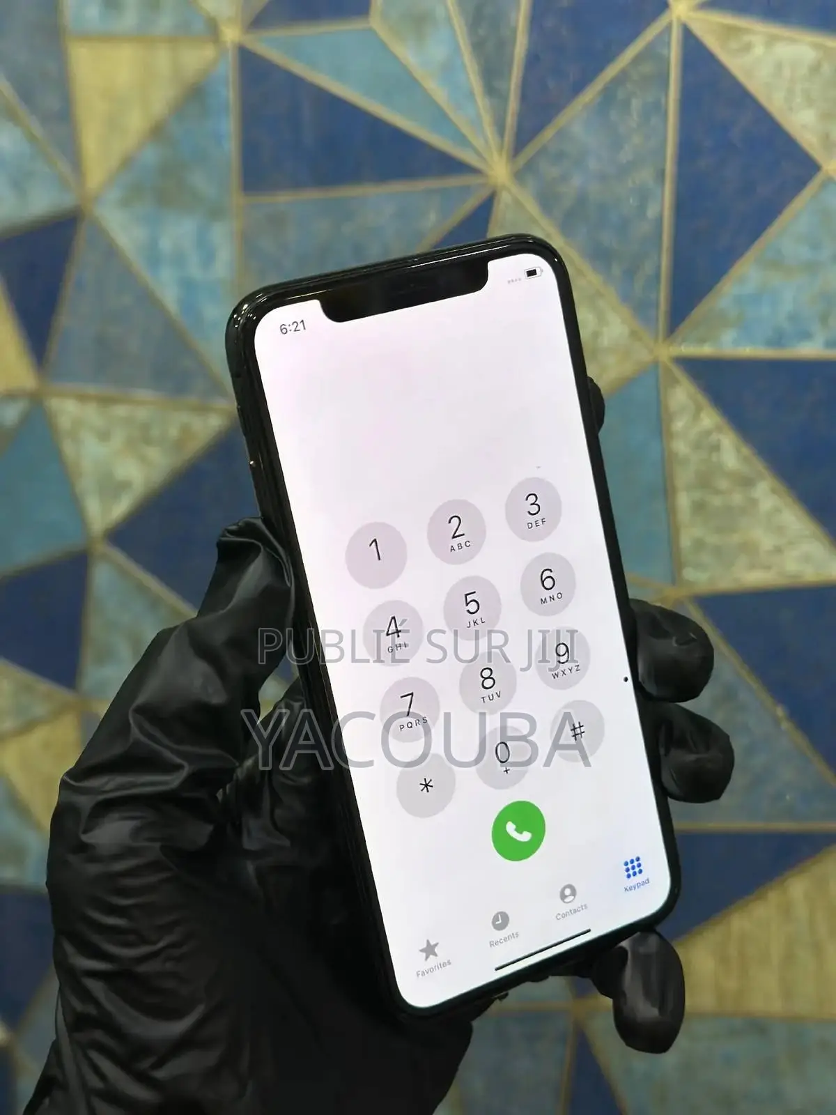 Apple iPhone X 64 GB Noir