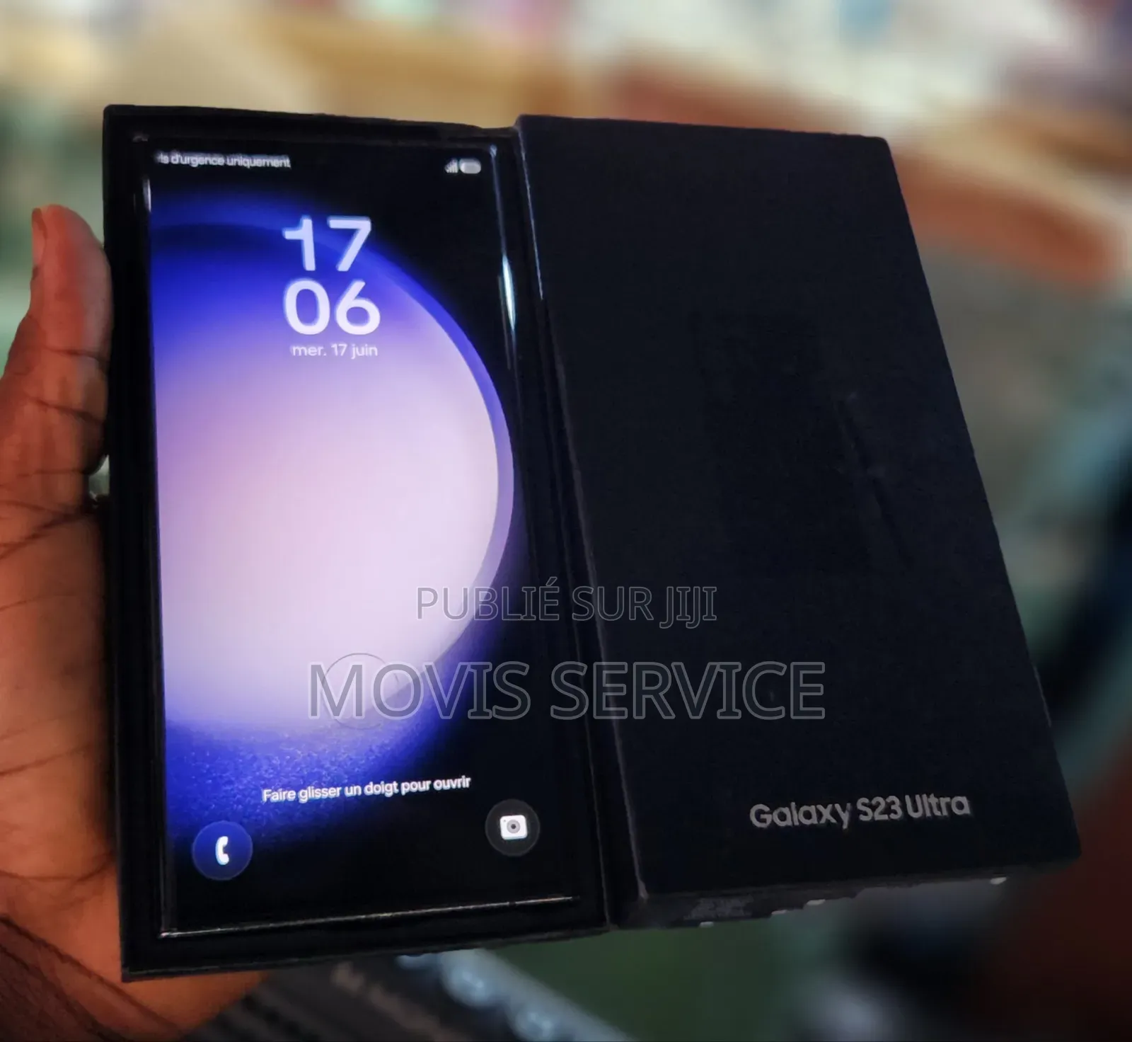 Samsung Galaxy S23 Ultra 256 GB Noir