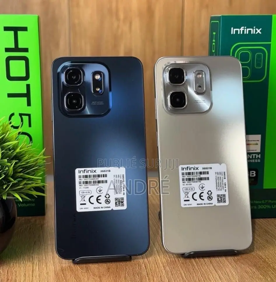 Nouveau Infinix Hot 50 Pro+ 4G 128 GB Bleu