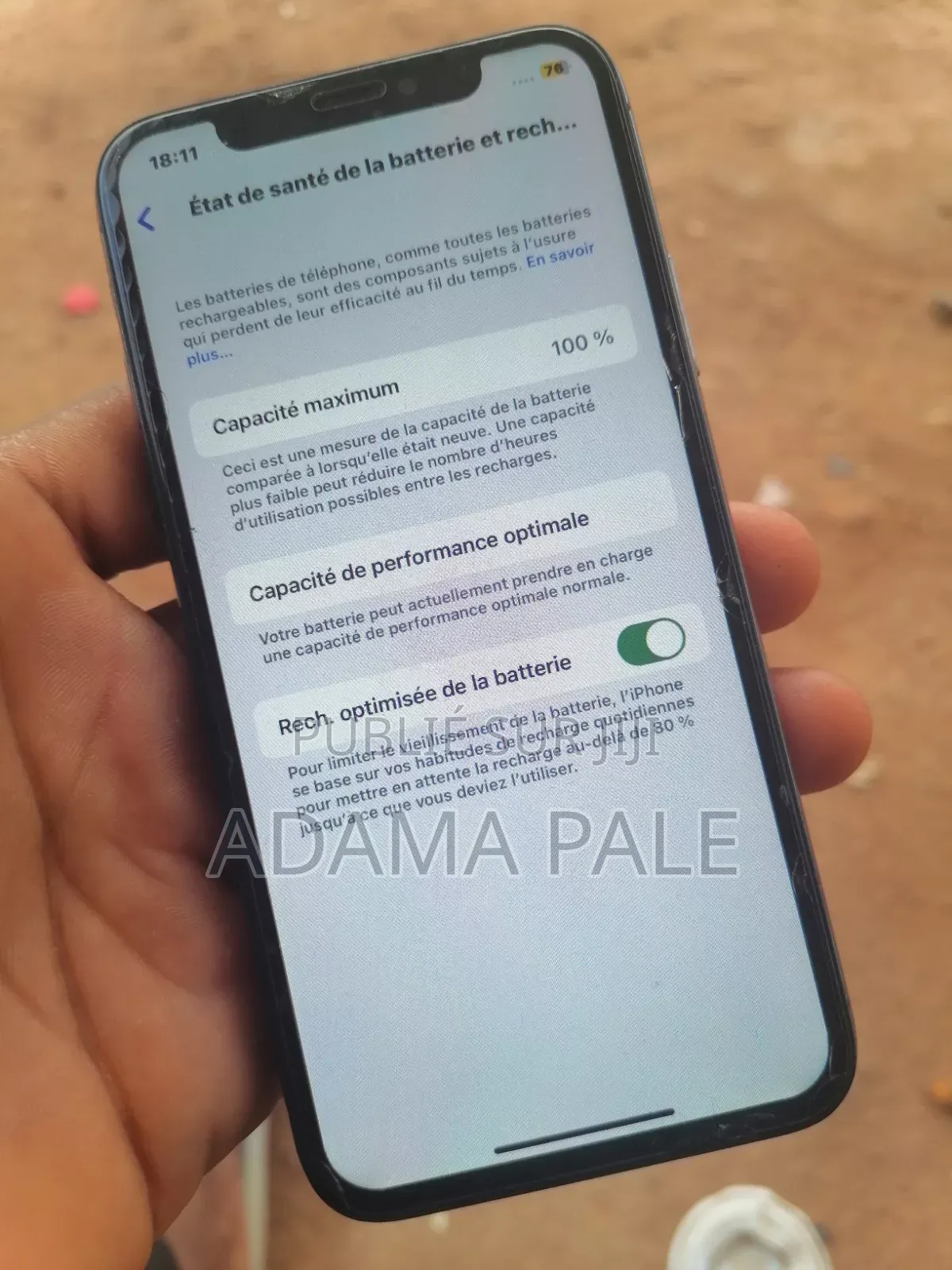 Apple iPhone X 64 GB Blanc