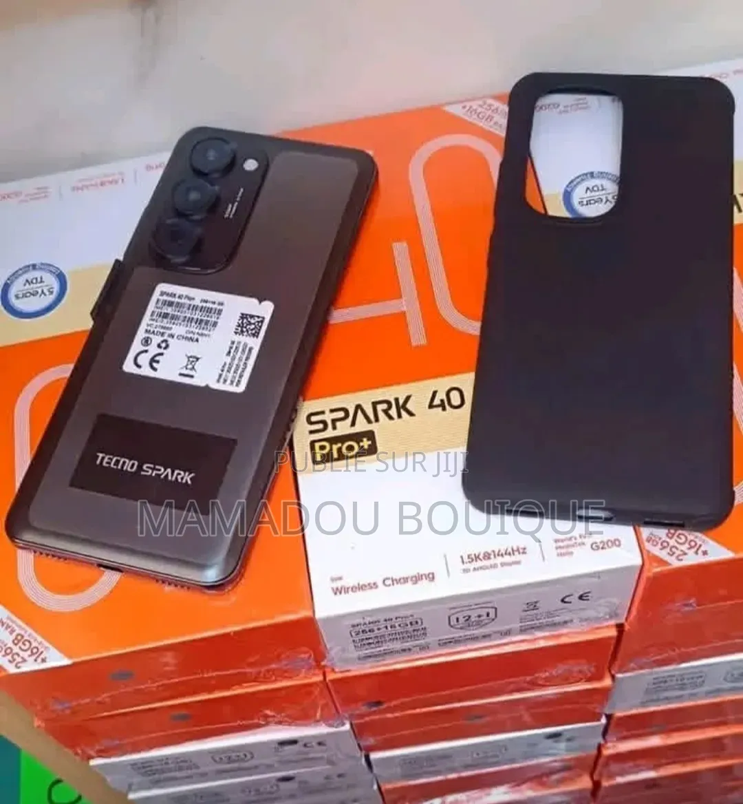 Nouveau Tecno Camon 40 256 GB Doré