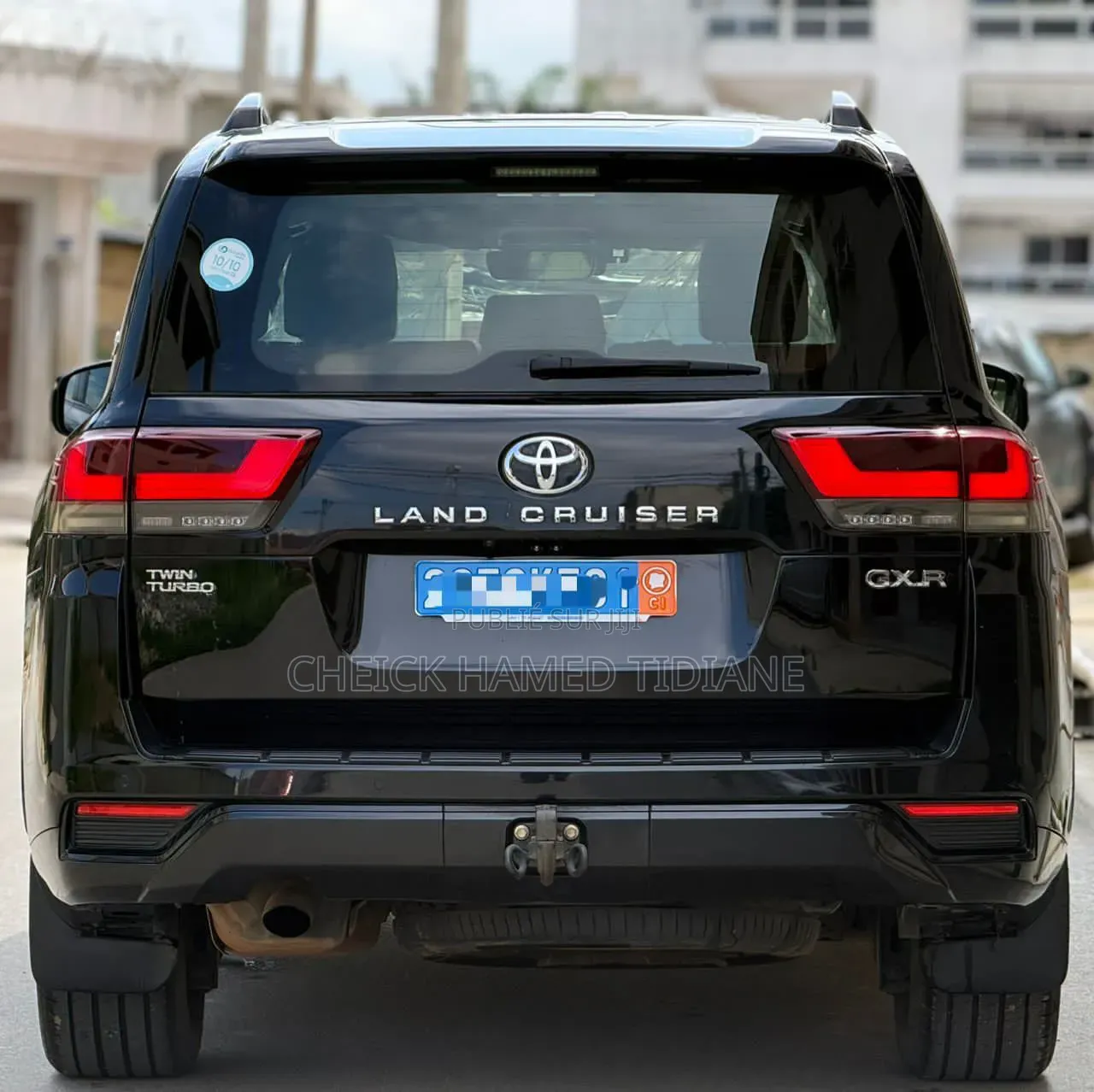 Toyota Land Cruiser 2022 Noir