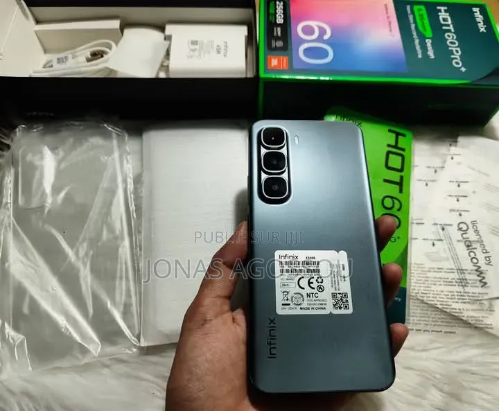 Nouveau Infinix Hot 60 Pro+ 256 GB Noir