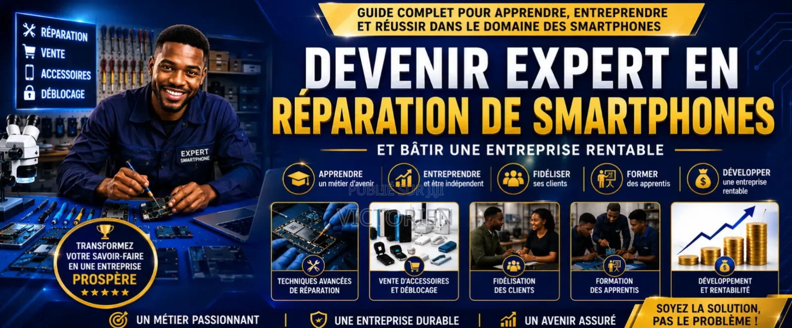 Devenez Un Expert en Réparation De Smartphones