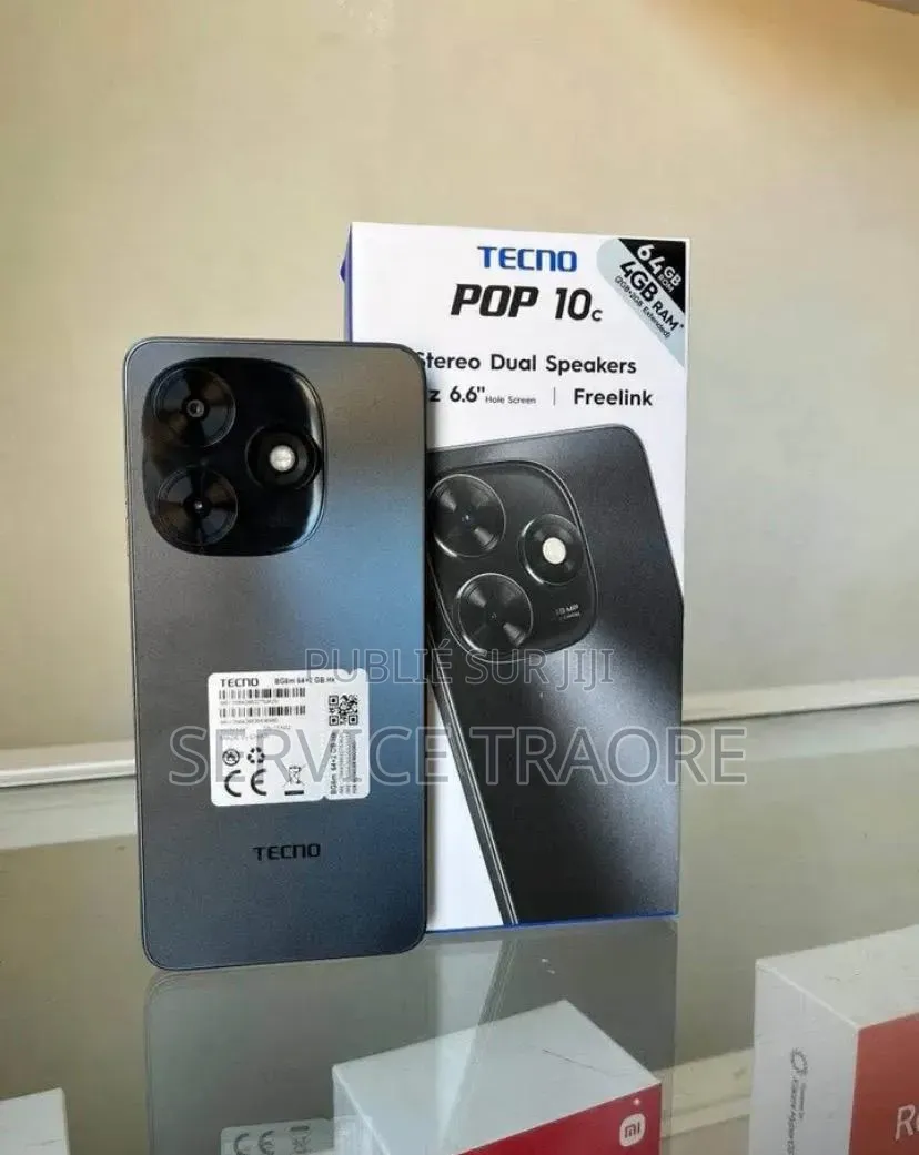 Nouveau Tecno Pop 9 64 GB Noir
