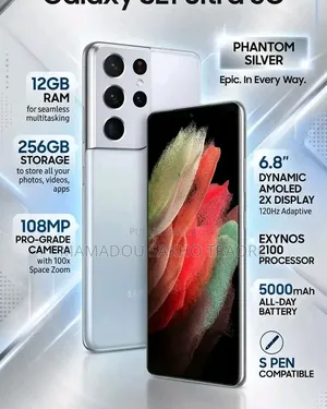 Nouveau Samsung Galaxy S21 5G 256 GB Gris
