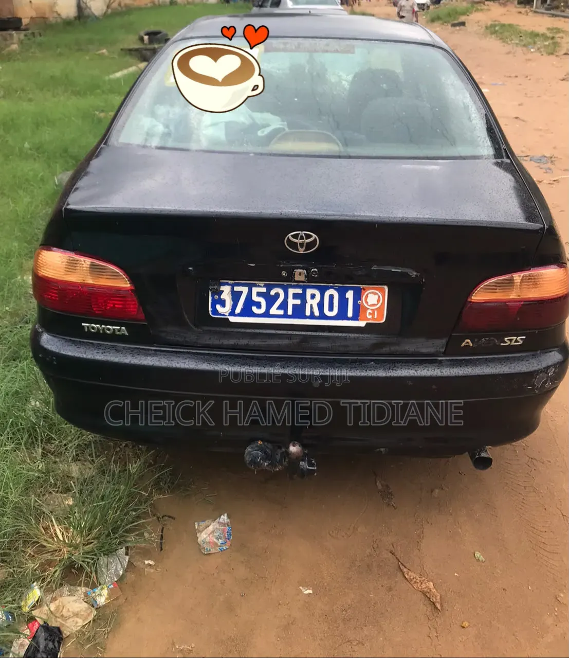 Toyota Avensis 2006 Noir