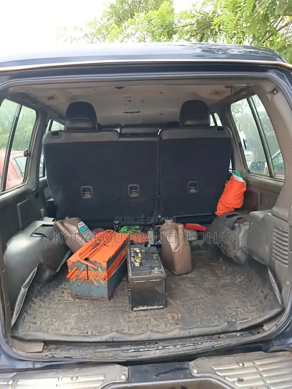Mitsubishi Pajero Junior 1997 Bleu