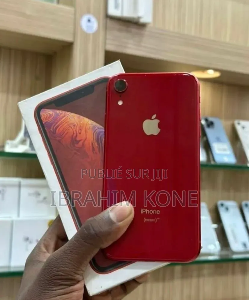 Nouveau Apple iPhone XR 64 GB Argenté