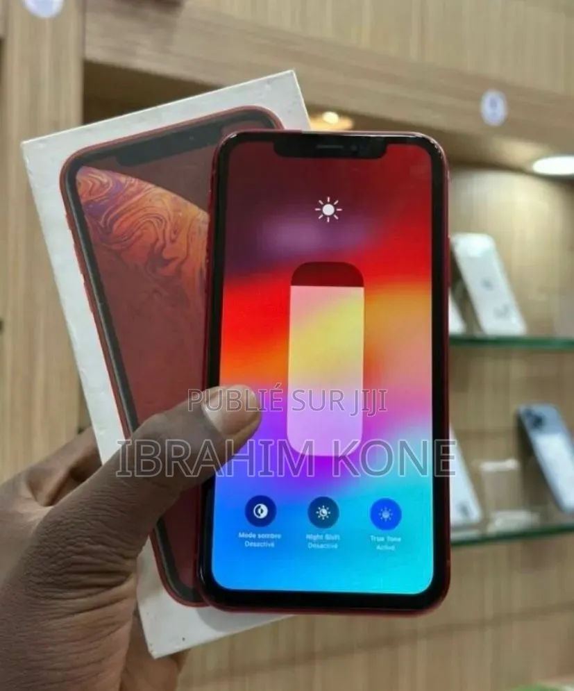 Nouveau Apple iPhone XR 64 GB Argenté