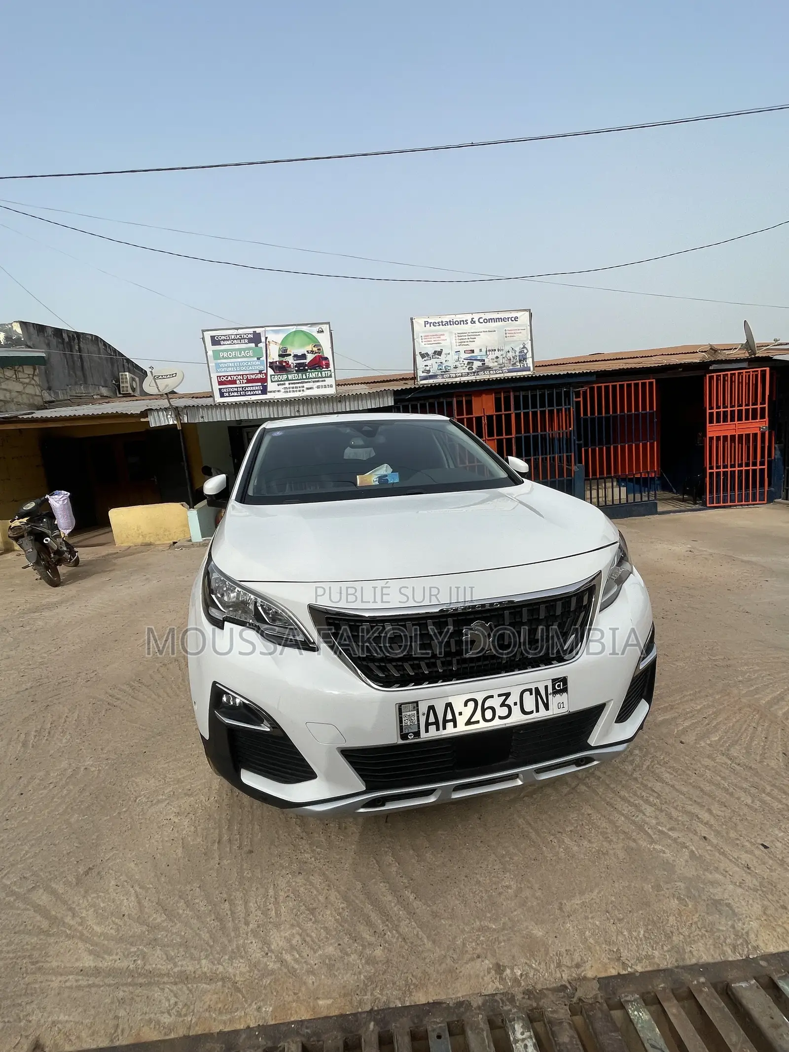 Peugeot 3008 2020 Blanc