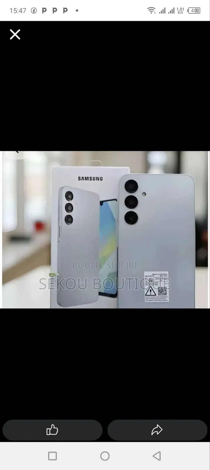 Nouveau Samsung Galaxy A16 256 GB Blanc