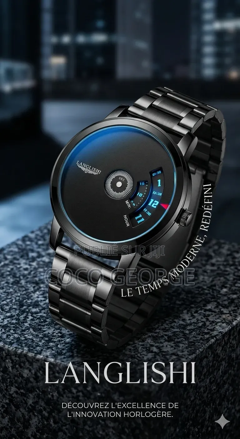 Montre Langlishi en Acier Inoxydable