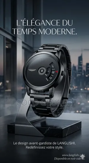 Montre Langlishi en Acier Inoxydable