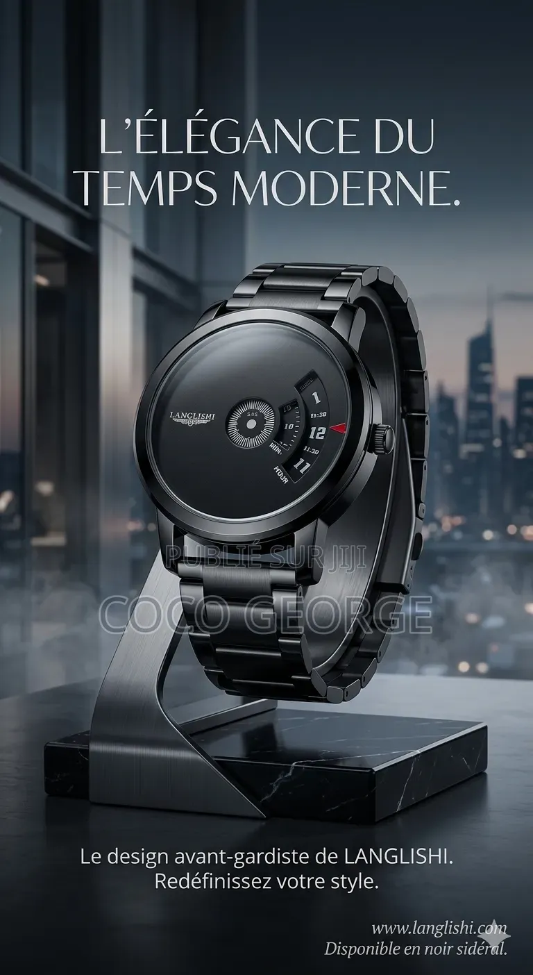 Montre Langlishi en Acier Inoxydable