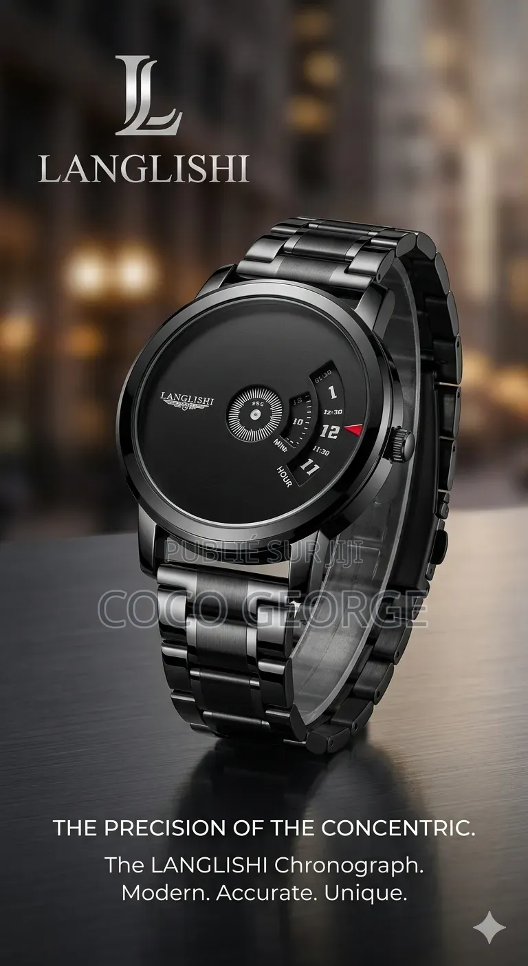 Montre Langlishi en Acier Inoxydable