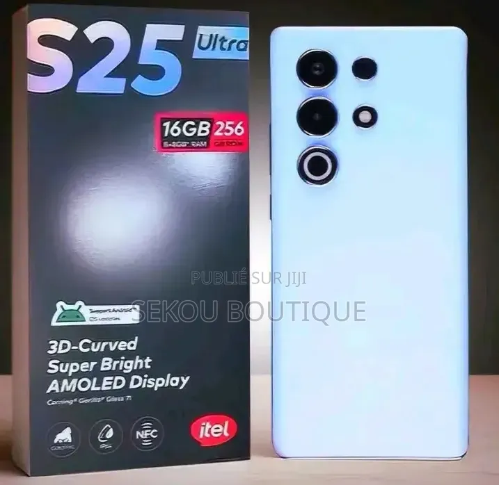 Nouveau Itel S25 Ultra 512 GB Bleu