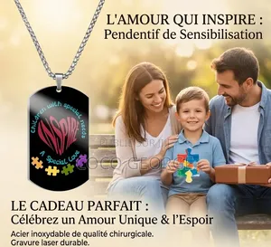Chaine en Acier Inoxydable Pour Le Soutien Des Autistes