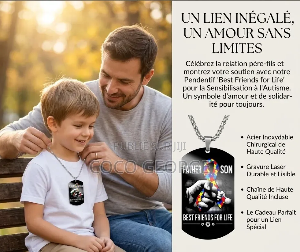 Chaine en Acier Inoxydable Pour Le Soutien Des Autistes