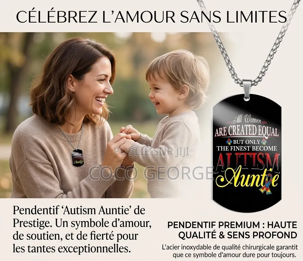 Chaine en Acier Inoxydable Pour Le Soutien Des Autistes