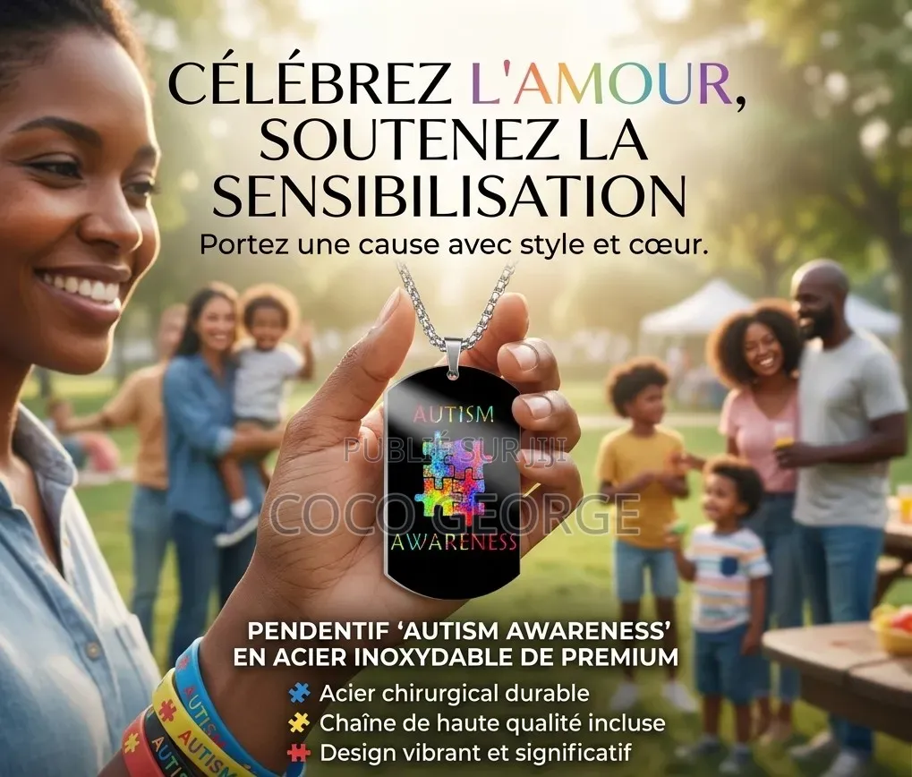 Chaine en Acier Inoxydable Pour Le Soutien Des Autistes