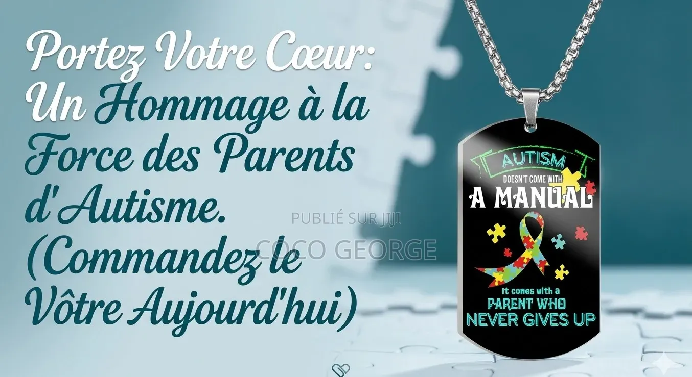 Chaine en Acier Inoxydable Pour Le Soutien Des Autistes