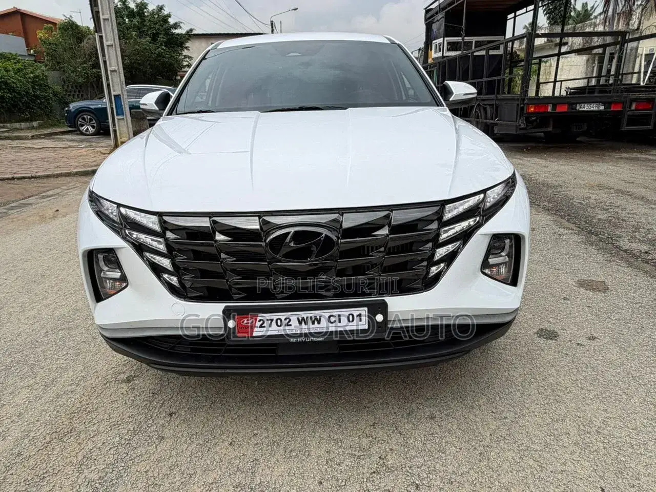 Hyundai Tucson 2022 Blanc