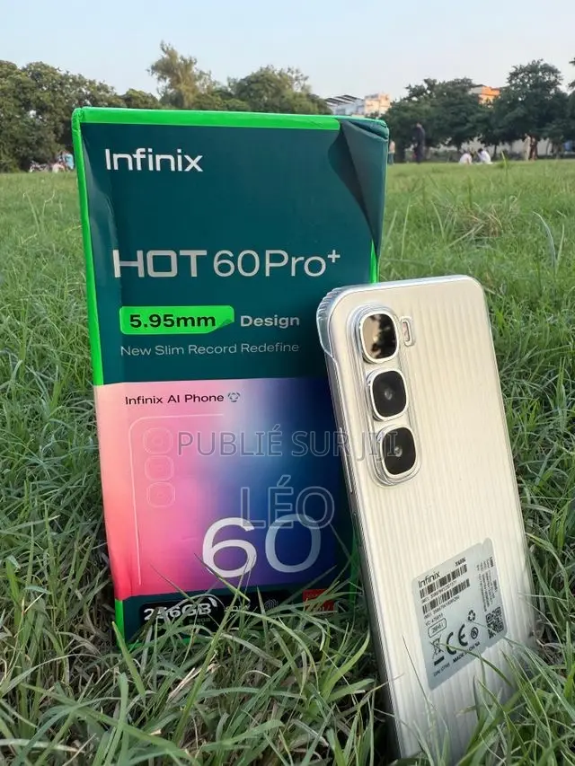 Nouveau Infinix Hot 60 Pro+ 256 GB Blanc