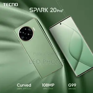 Nouveau Tecno Spark 20 Pro Plus 256 GB Noir