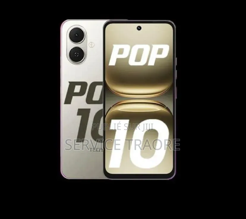 Nouveau Tecno Pop 10 128 GB Blanc