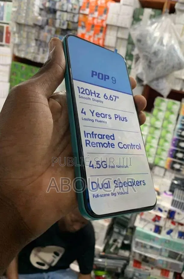 Nouveau Tecno Pop 9 128 GB Blanc
