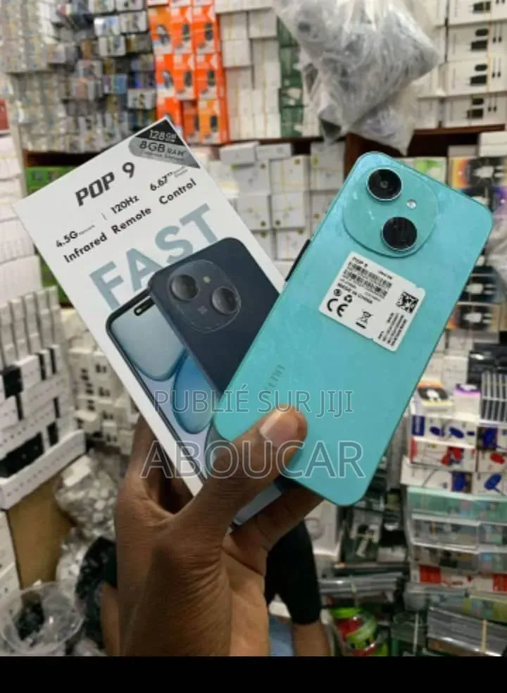 Nouveau Tecno Pop 9 128 GB Blanc