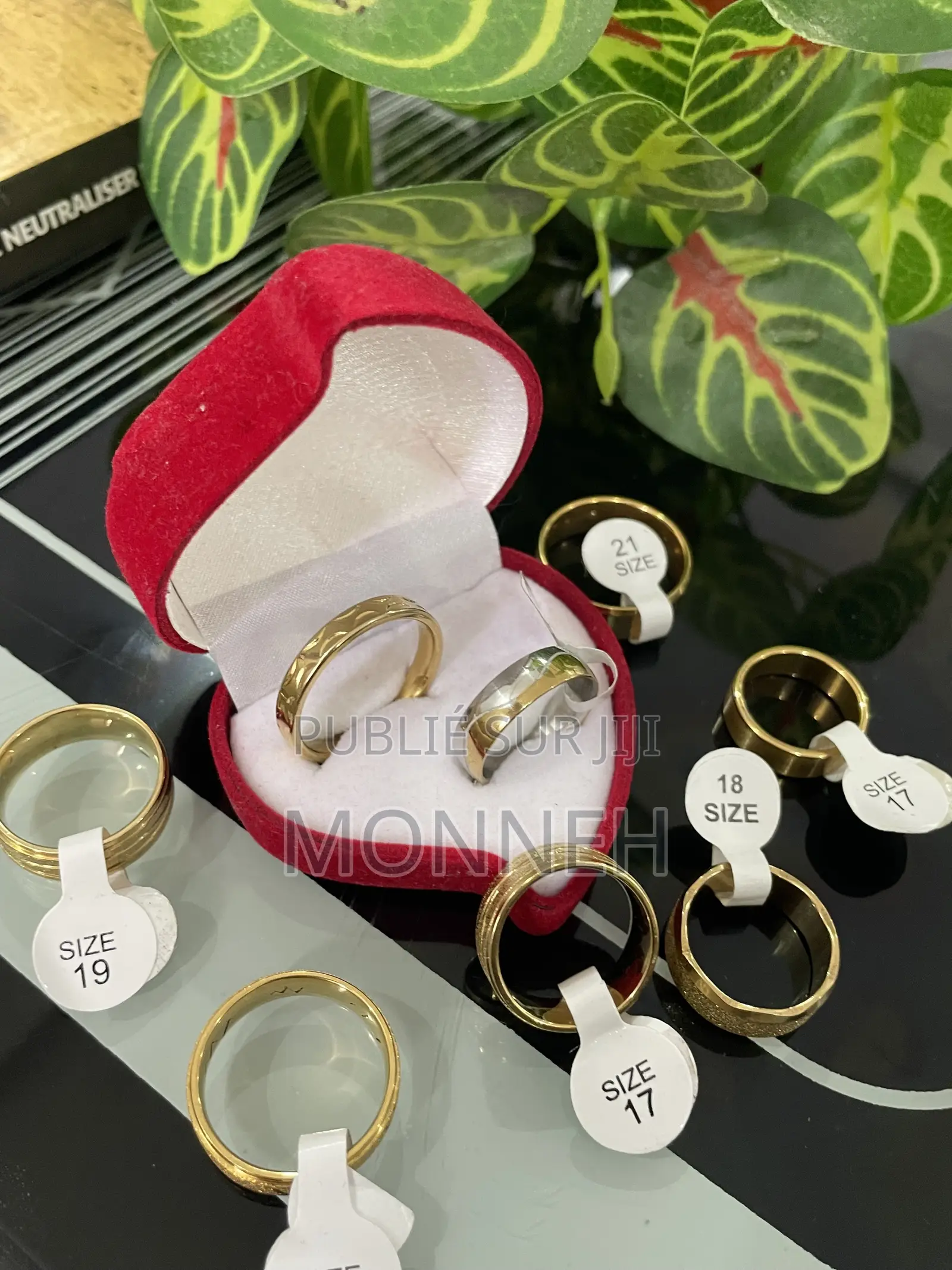 Bague Inoxydable Élégante