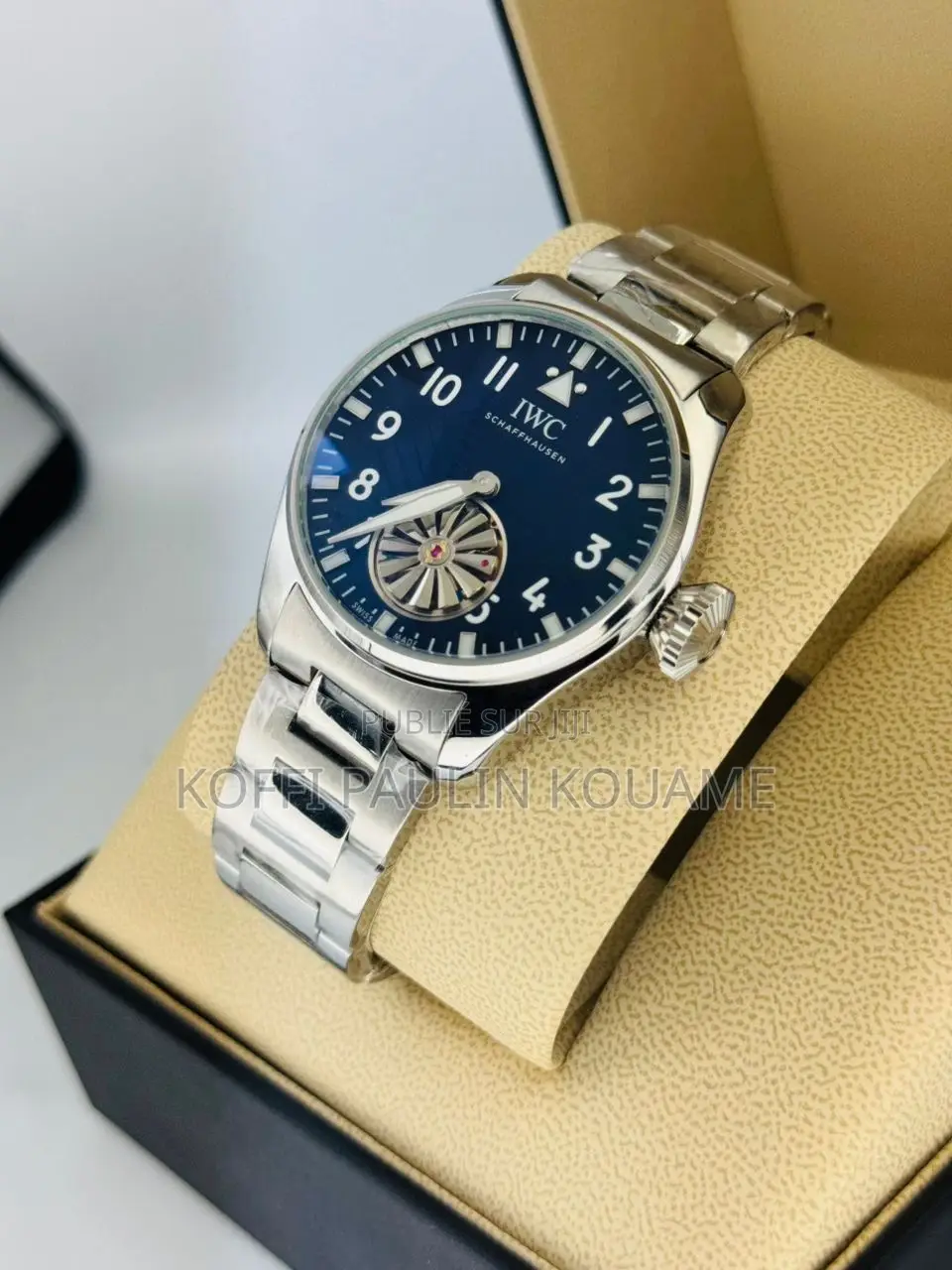Montre Iwc Style Luxe Automatique Pour Homme