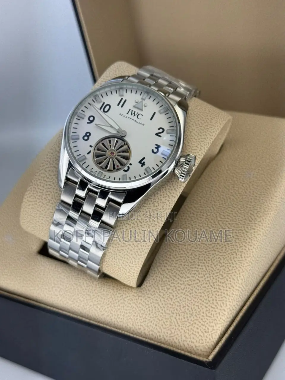 Montre Iwc Style Luxe Automatique Pour Homme