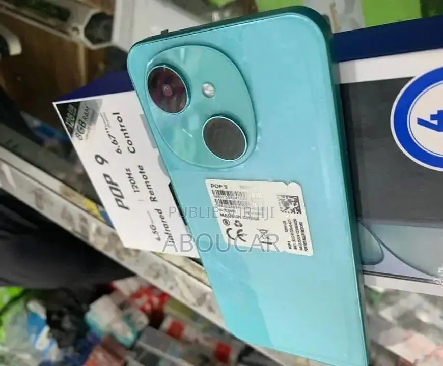 Nouveau Tecno Pop 9 128 GB Blanc