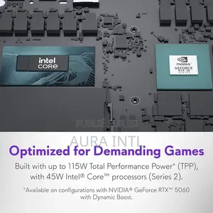 Nouveau Alienware 16 Aurora 32GB Intel Core Ultra 7 SSD 1T