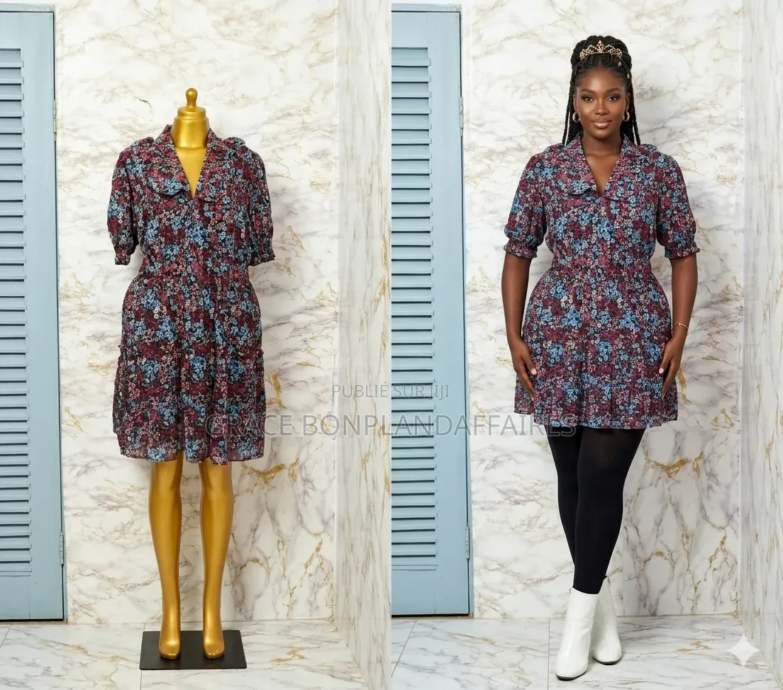Mini Robe Arrondie Taille Xl. Solde : 1500fcfa