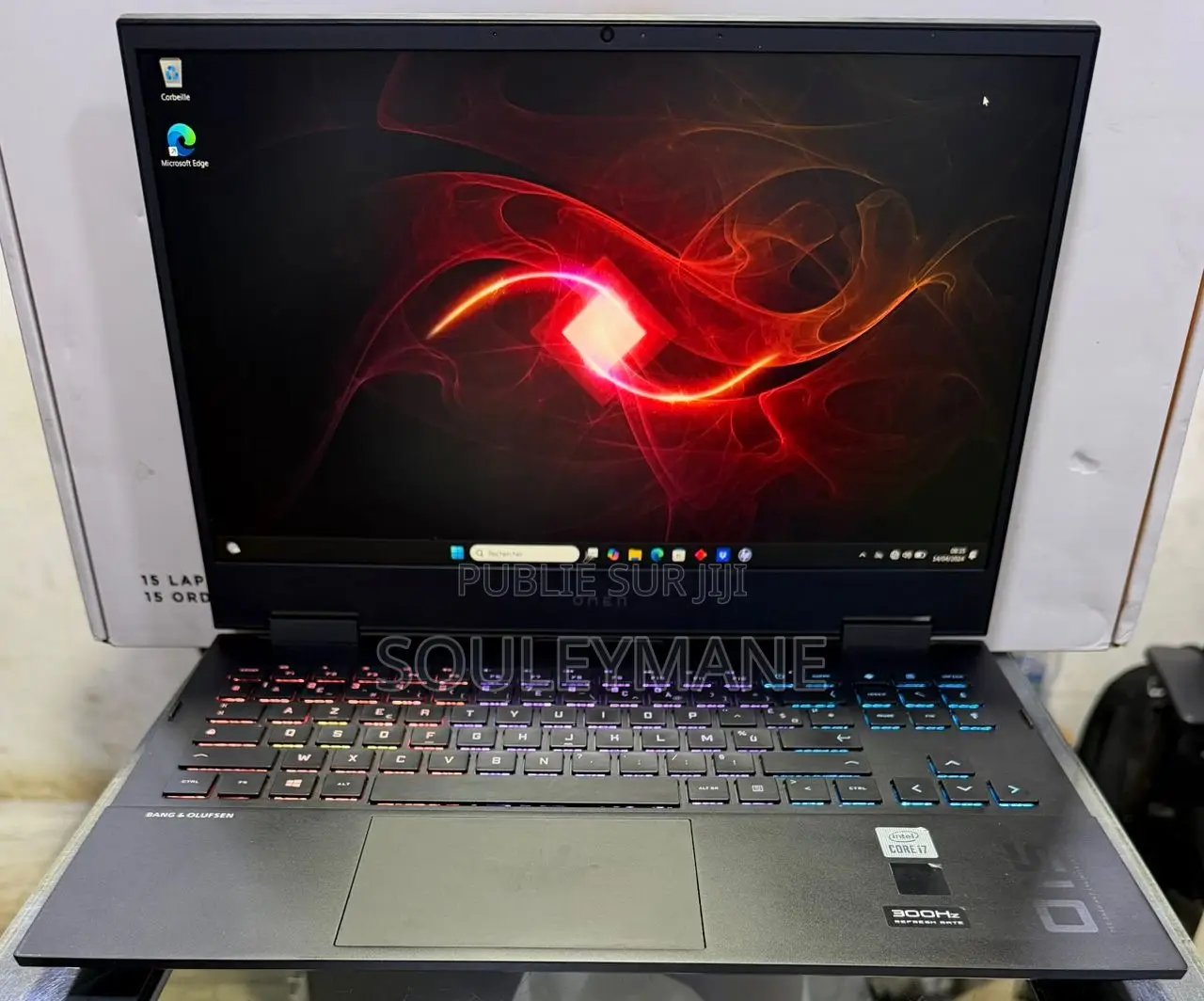 Ordinateur portable HP Omen 15-ce0xx 16GB Intel Core i7 SSD 512GB