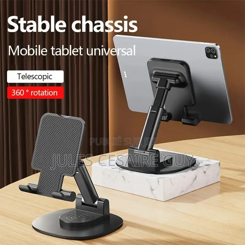 Support De Téléphone Portable De Bureau en Métal