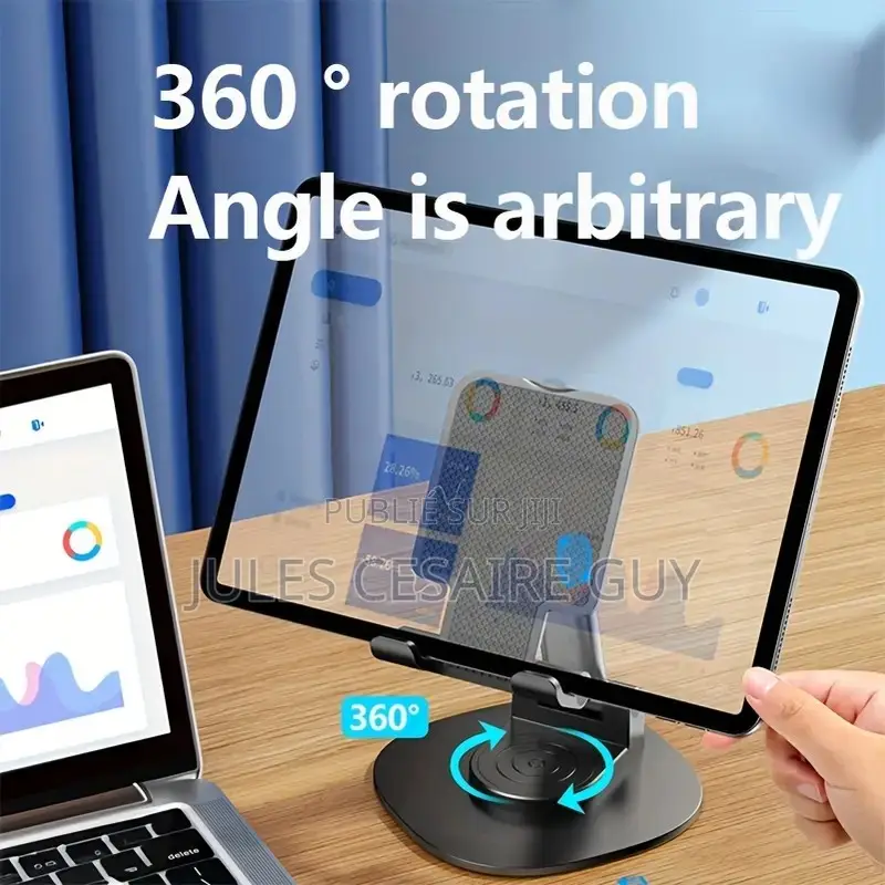 Support De Téléphone Portable De Bureau en Métal