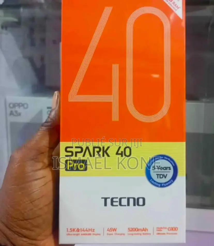 Nouveau Tecno Spark 40 256 GB Bronze