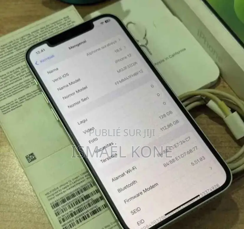 Apple iPhone 12 64 GB Vert