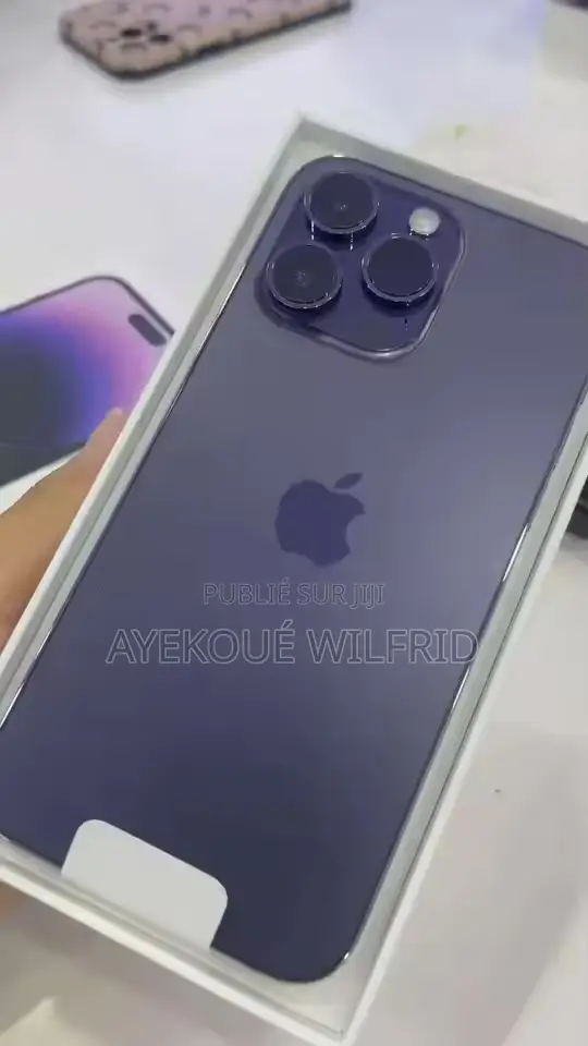 Nouveau Apple iPhone 14 Pro 256 GB Noir