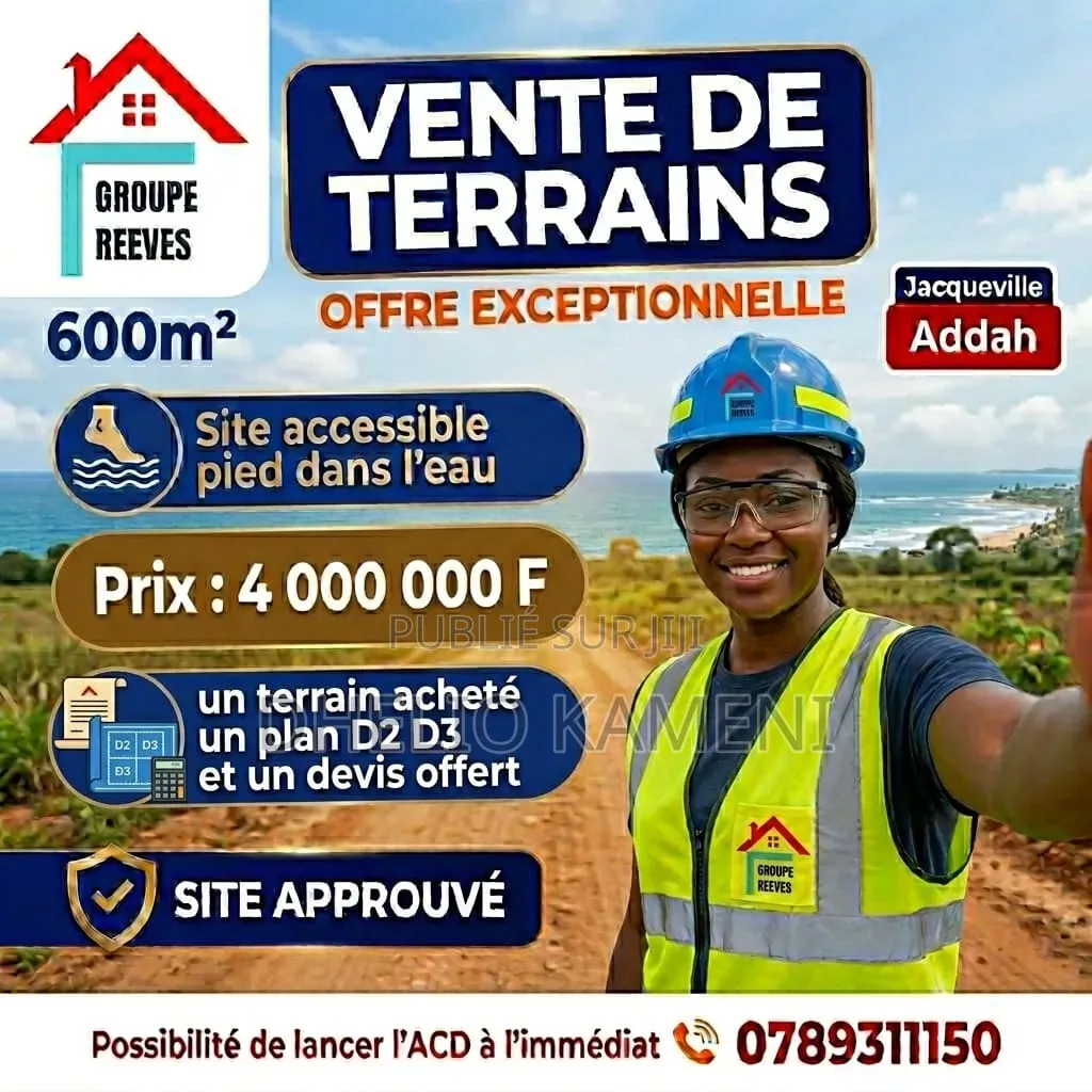 Opportunités Foncier À Jacqueville Addah
