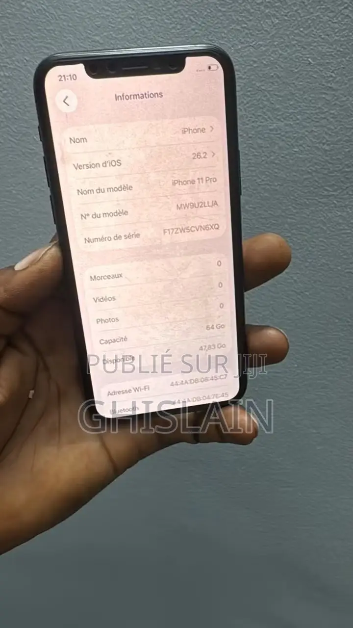 Nouveau Apple iPhone 11 128 GB Blanc