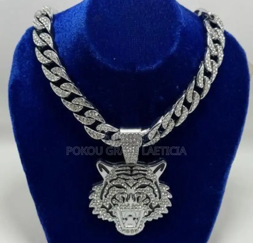 Collier Homme Acier Inoxydable