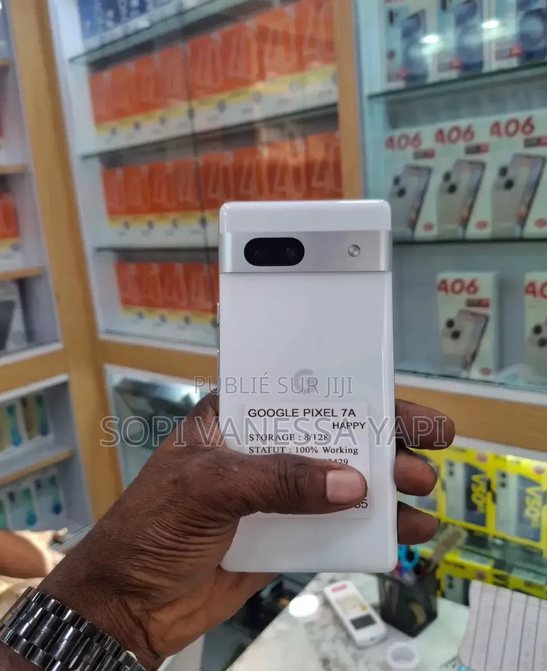 Nouveau Google Pixel 7a 128 GB Blanc